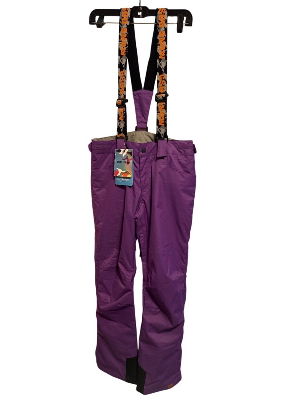 GSOU Snowboard Ski Bib Pants Purple NEW NWT Size Med Womens
